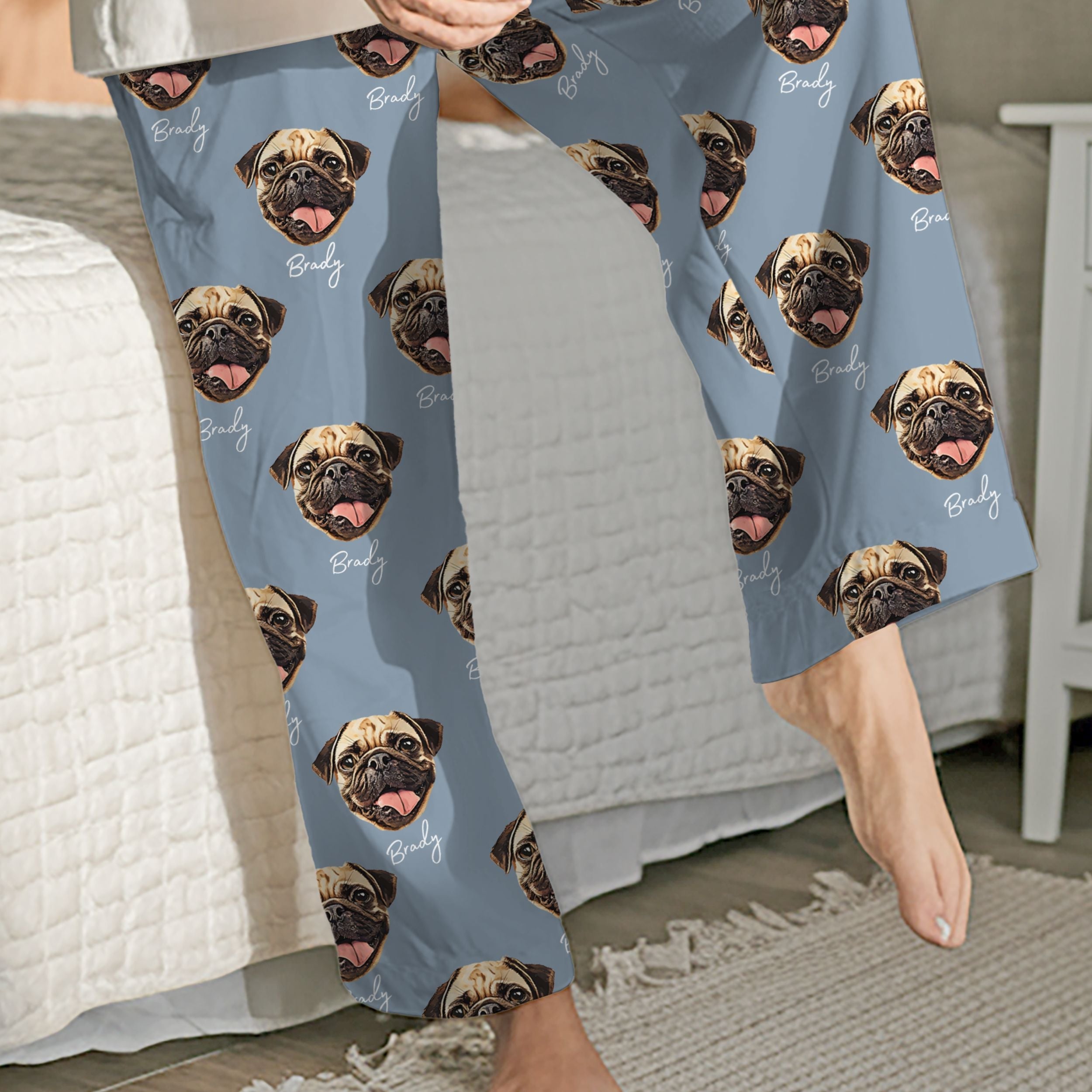Custom Pet Pajamas Using Pet Photo + Name