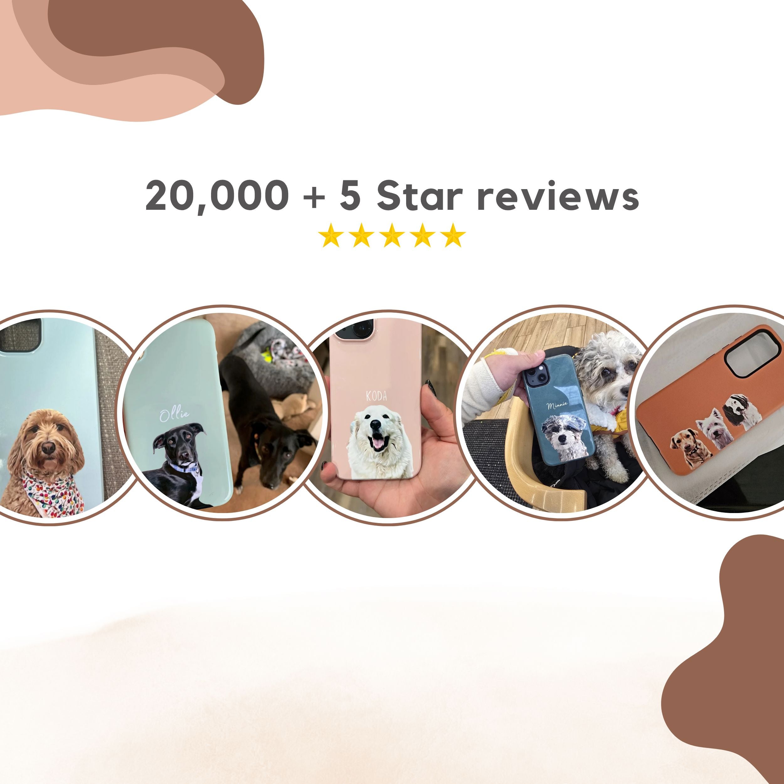 Custom Pet Phone Case - Pet Photo + Name