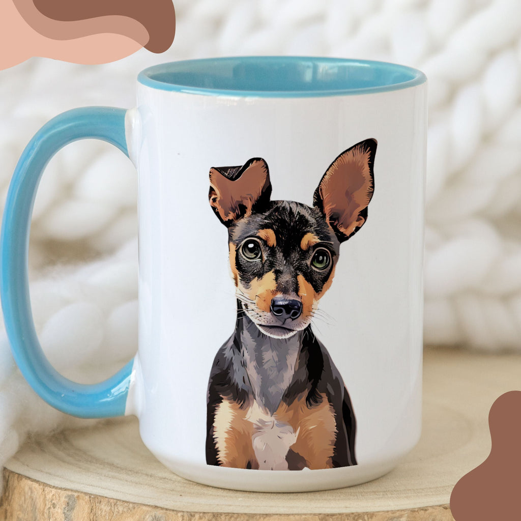 Custom Pet Color Mug - Pet Photo + Name