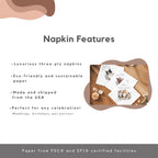 Custom Watercolor Pet Cocktail Napkins - Pet Photo + Name