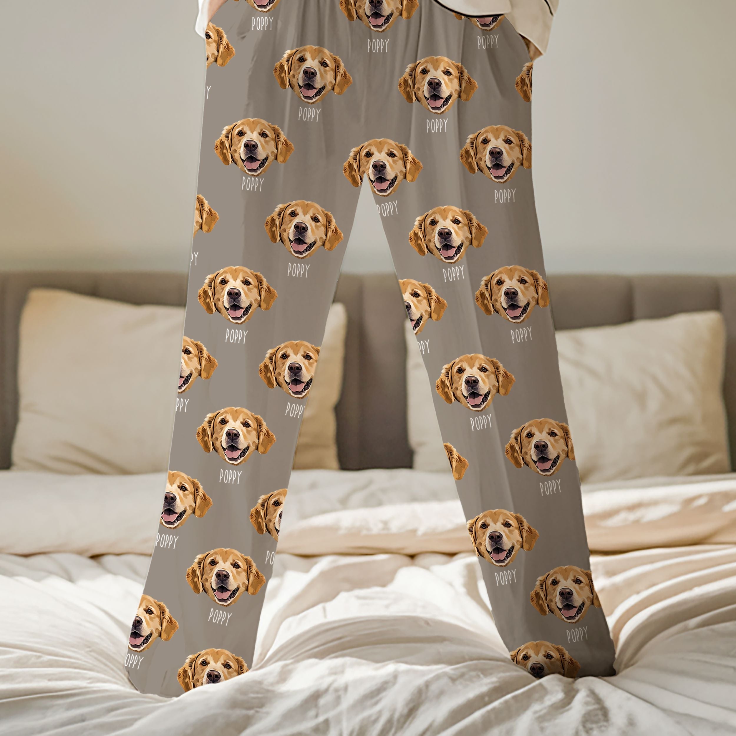Custom Pet Pajamas Using Pet Photo + Name