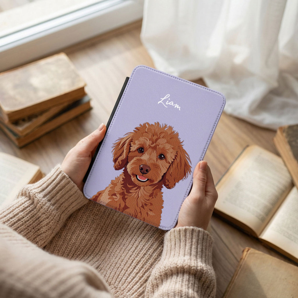 Custom Pet Kindle Case for Colorsoft Paperwhite (7") - Pet Photo + Name