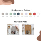 Custom Hardcover Journal with Pet Photo + Name