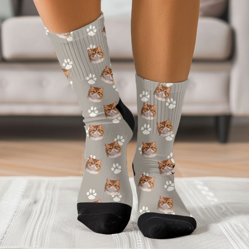 Custom Pet Socks - Pet Photo