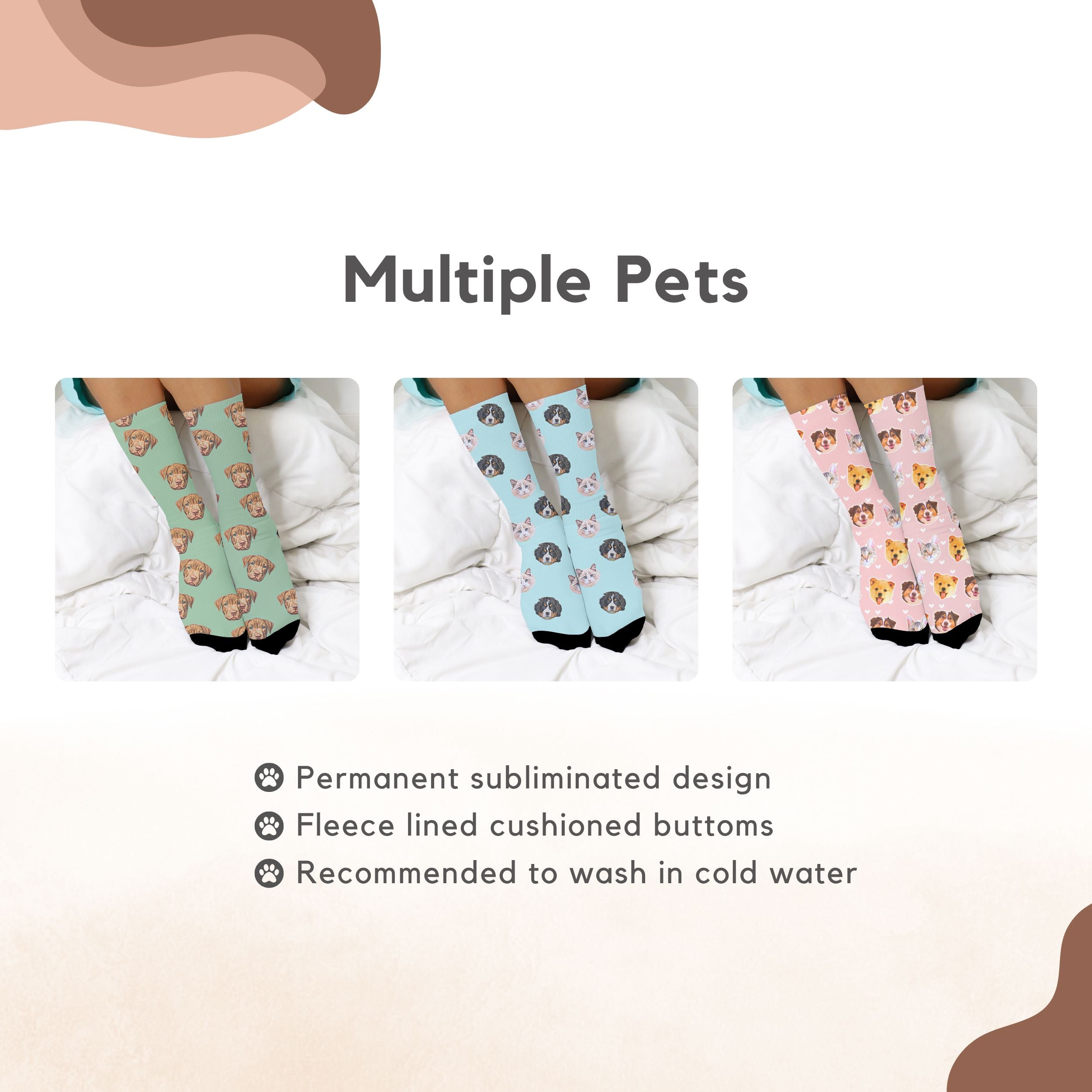 Custom Pet Socks - Pet Photo
