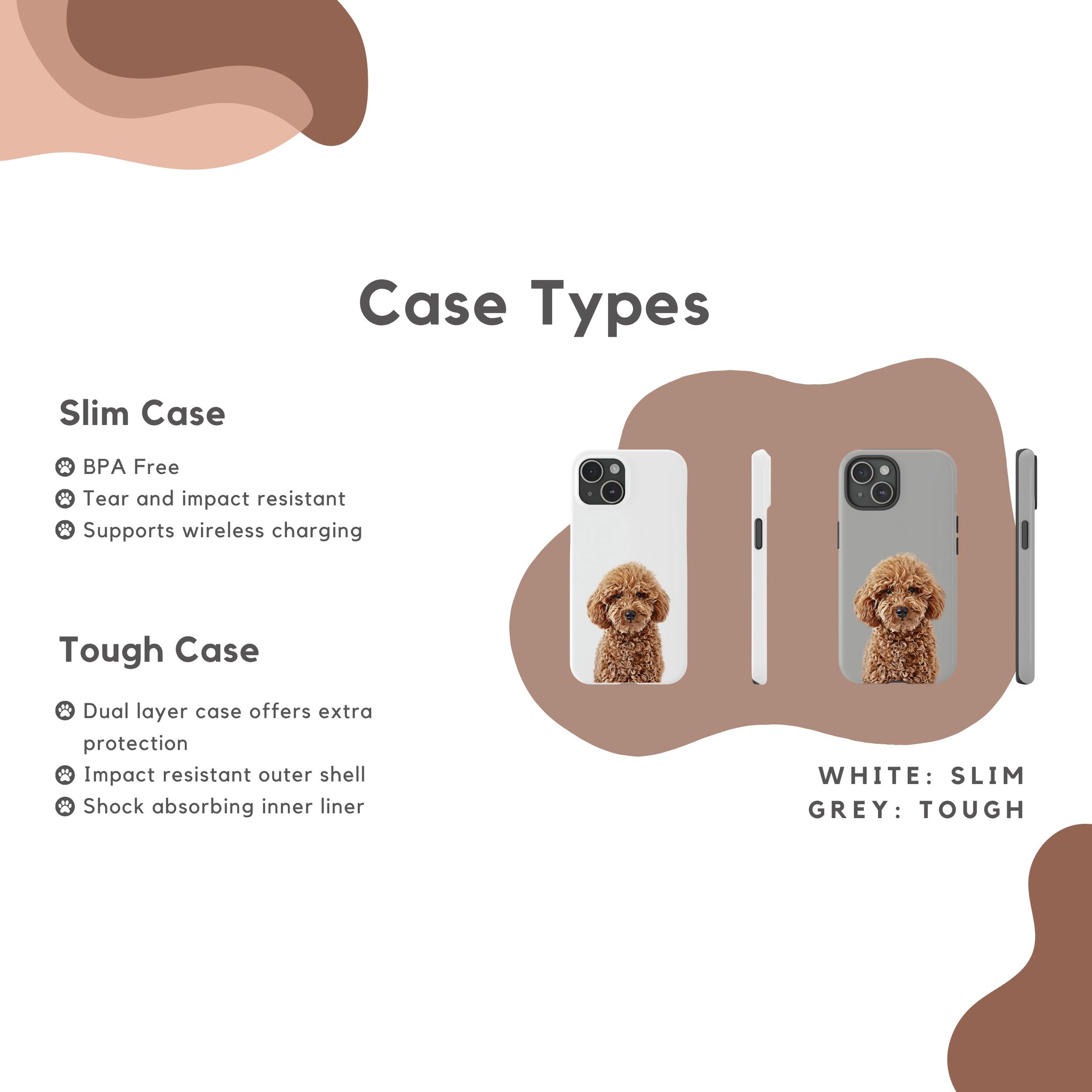 Custom Pet Phone Case - Pet Photo + Name