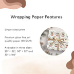 Custom Wrapping Paper Using Pet Photo + Name