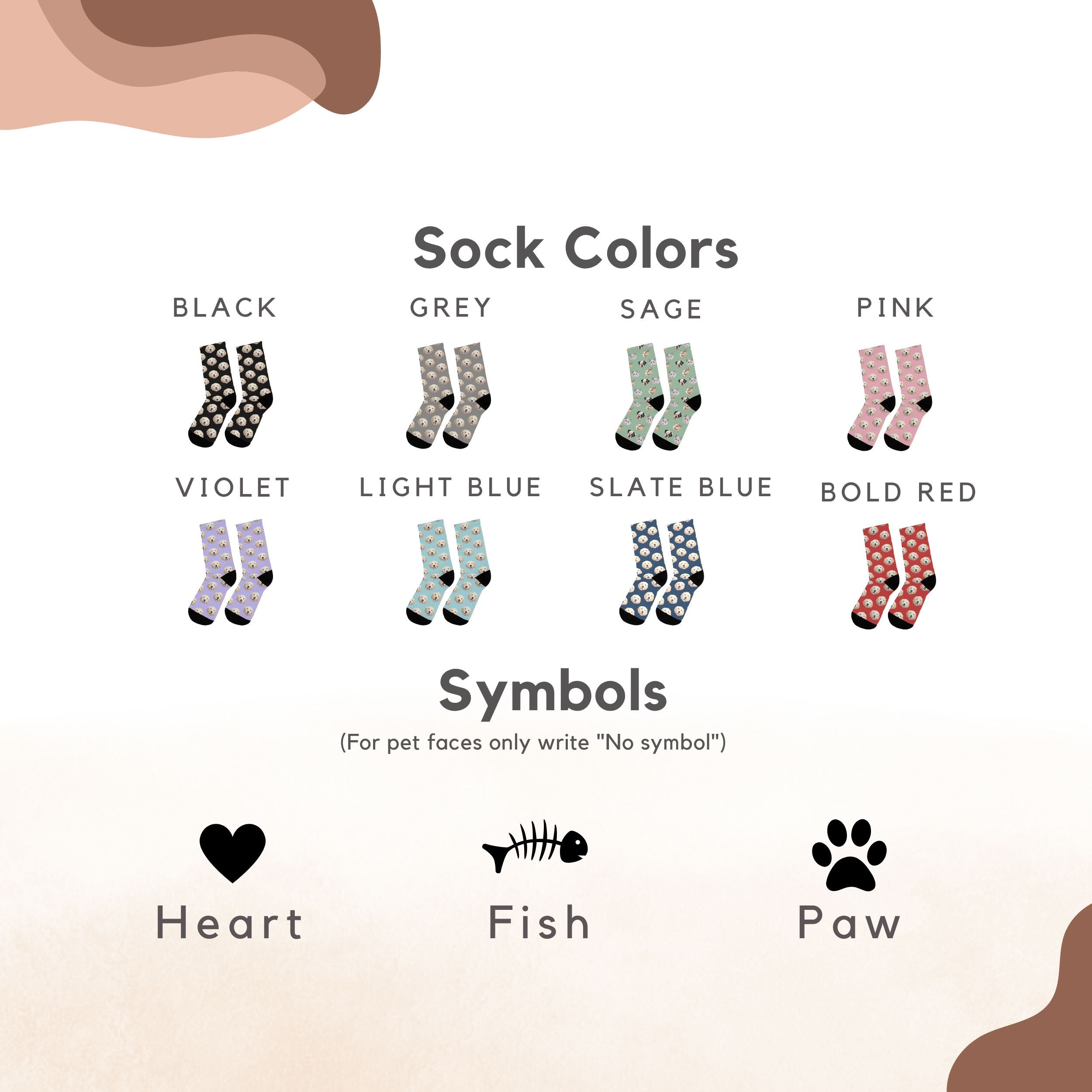 Custom Pet Socks - Pet Photo