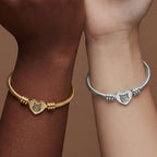 Custom Pet Heart Cuff Engraved Bracelet - Pet Face