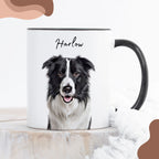 Custom Pet Color Mug - Pet Photo + Name