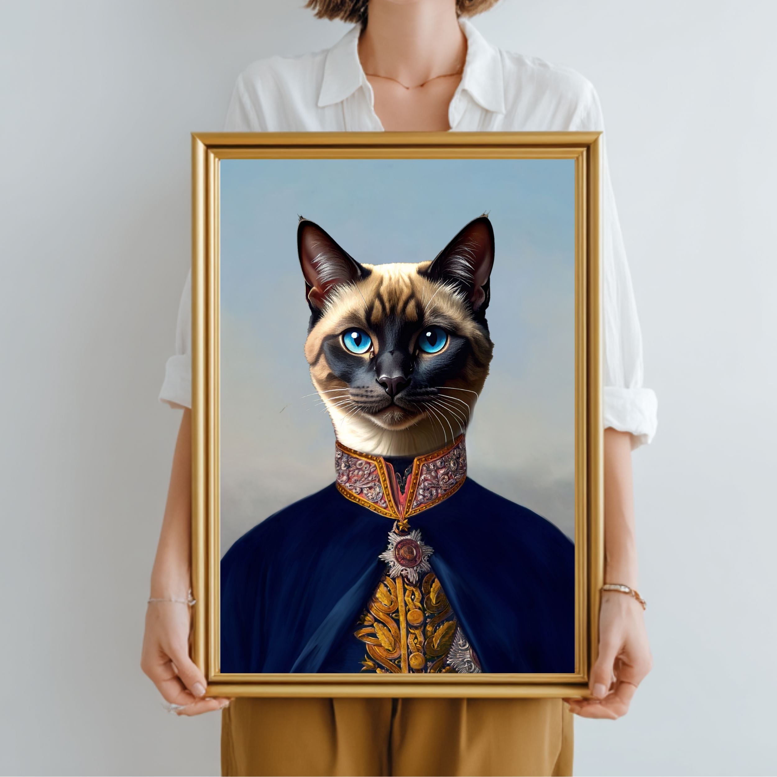 Custom Royal Pet Portraits - Pet Photo