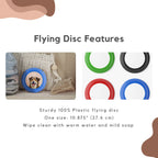 Custom Pet Flying Disc - Pet Photo + Name