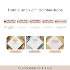 Custom Pet Wedding Cocktail Napkins - Pet Photo + Name