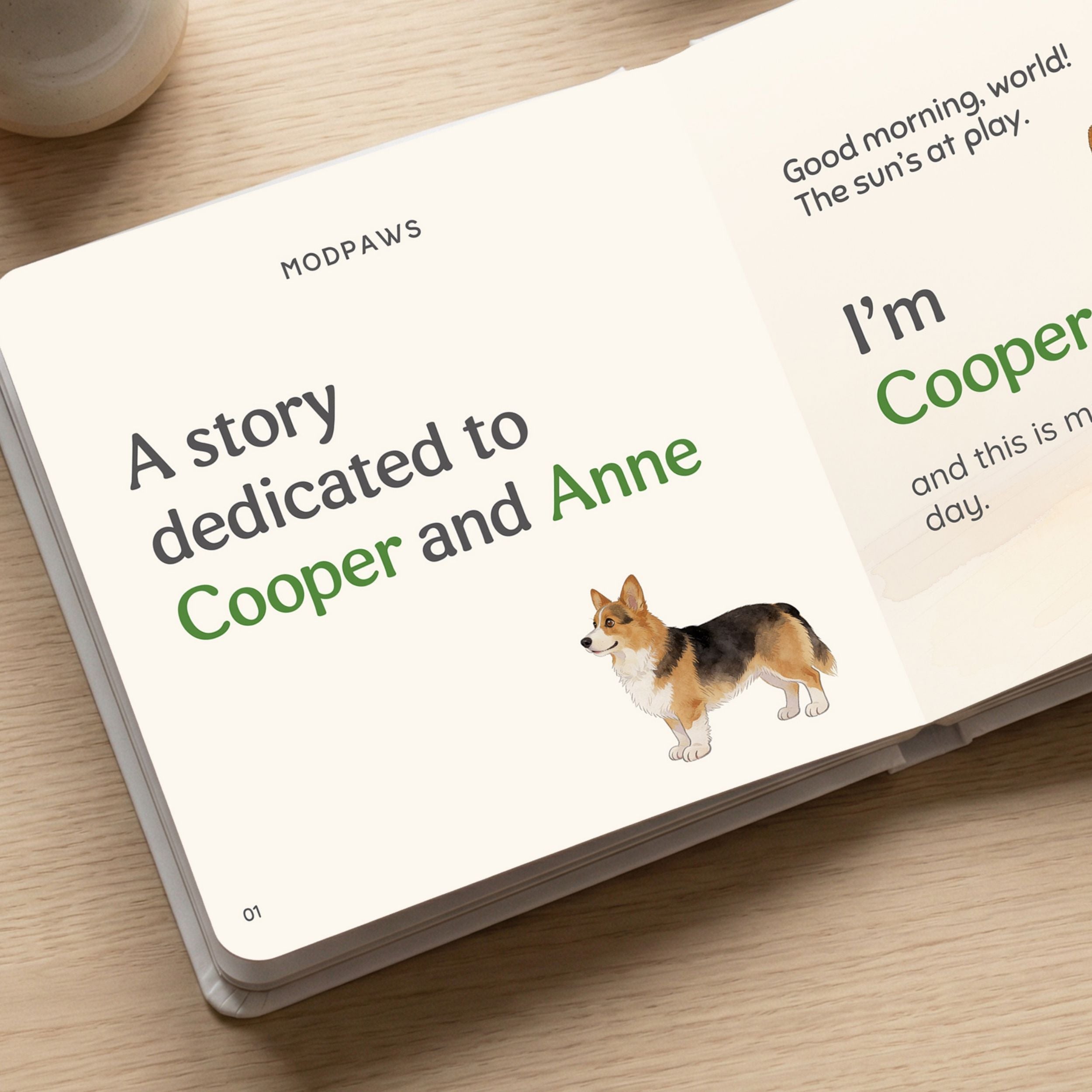 Custom Pet Kids Story Book - Pet Photo + Name