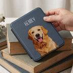 Custom Pet Kindle Case for Colorsoft Paperwhite (7") - Pet Photo + Name
