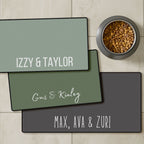 Custom Color Pet Mat - Pet Photo + Name
