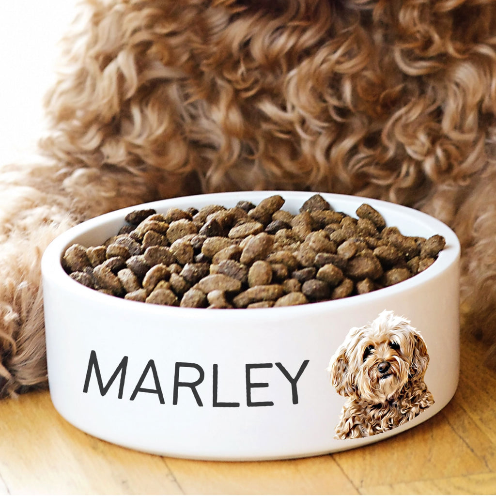 Custom Pet Bowl - Pet Photo + Name