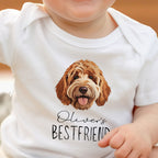 Custom Pet Baby Bodysuit - Pet Photo + Name