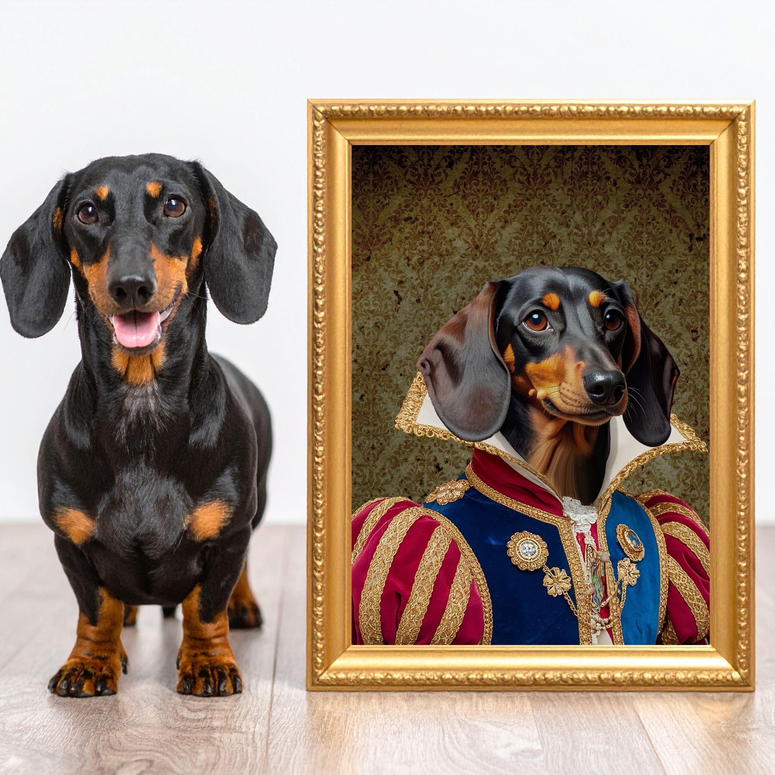 Custom Royal Pet Portraits - Pet Photo
