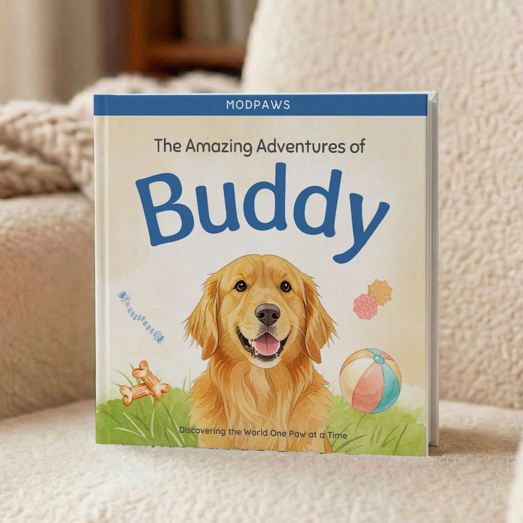 Custom Pet Kids Story Book - Pet Photo + Name