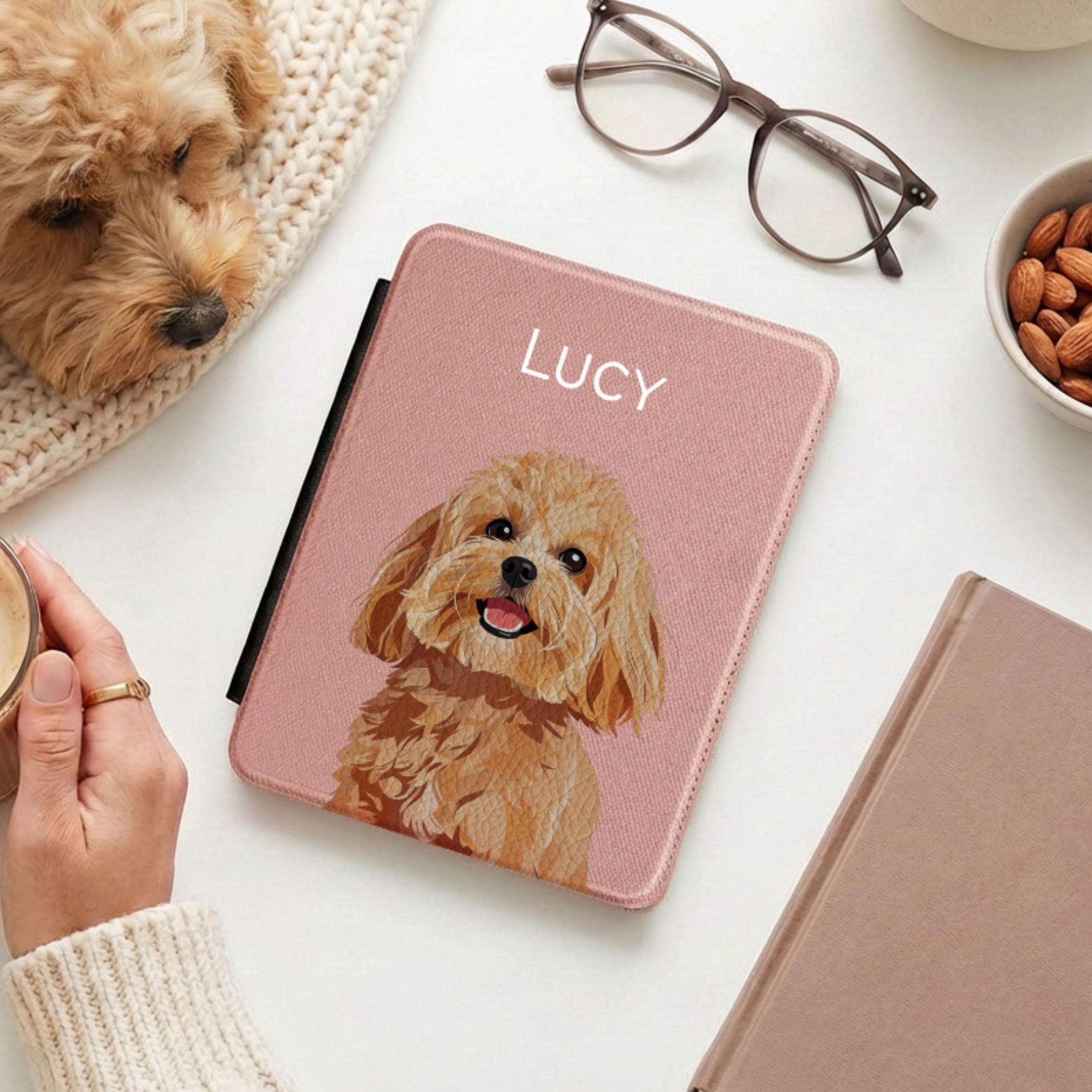 Custom Pet Kindle Case for Colorsoft Paperwhite (7") - Pet Photo + Name
