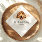 Custom Pet Cocktail Napkins - Pet Photo + Name