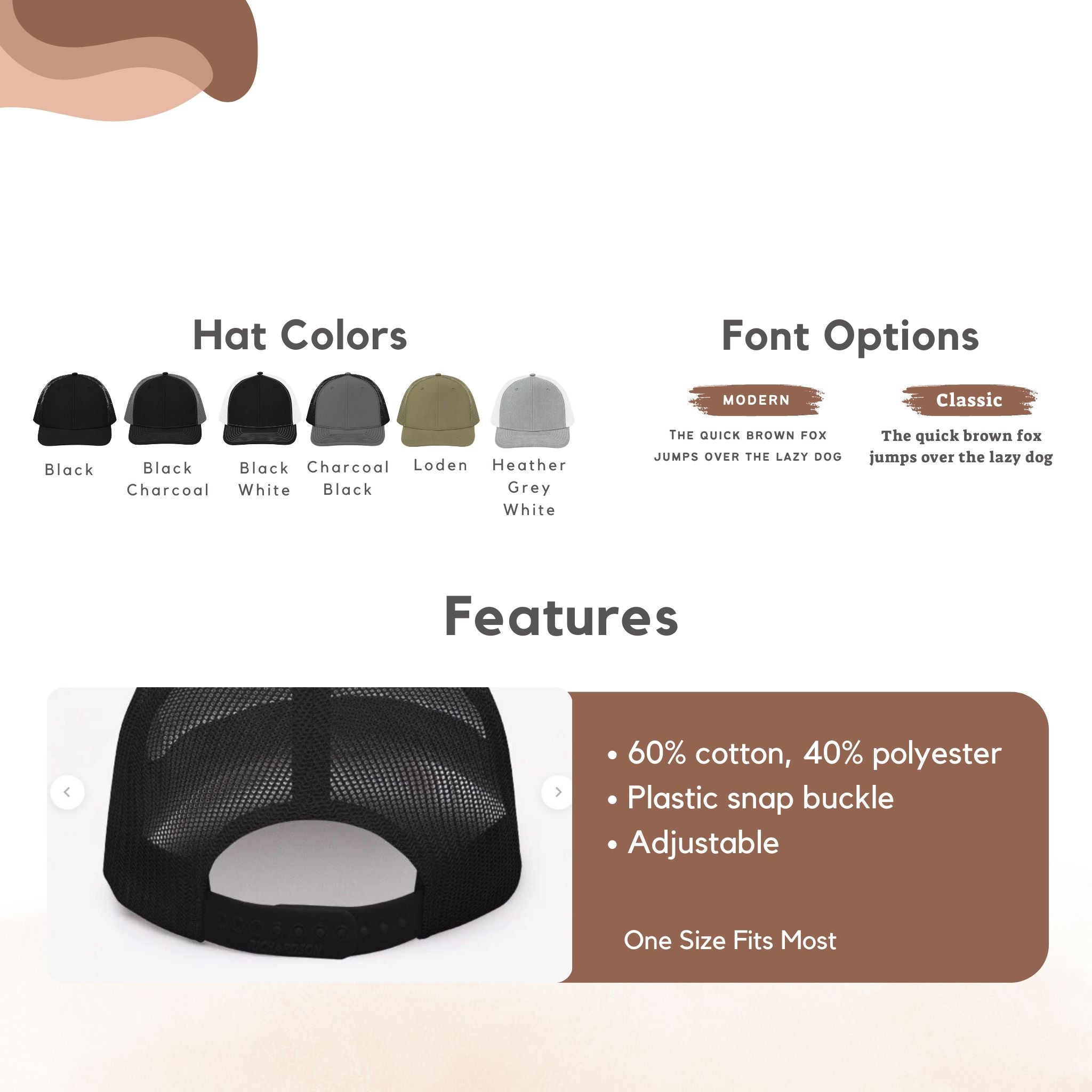 Custom Embroidered Pet Snapback Hat  - Pet Photo + Name