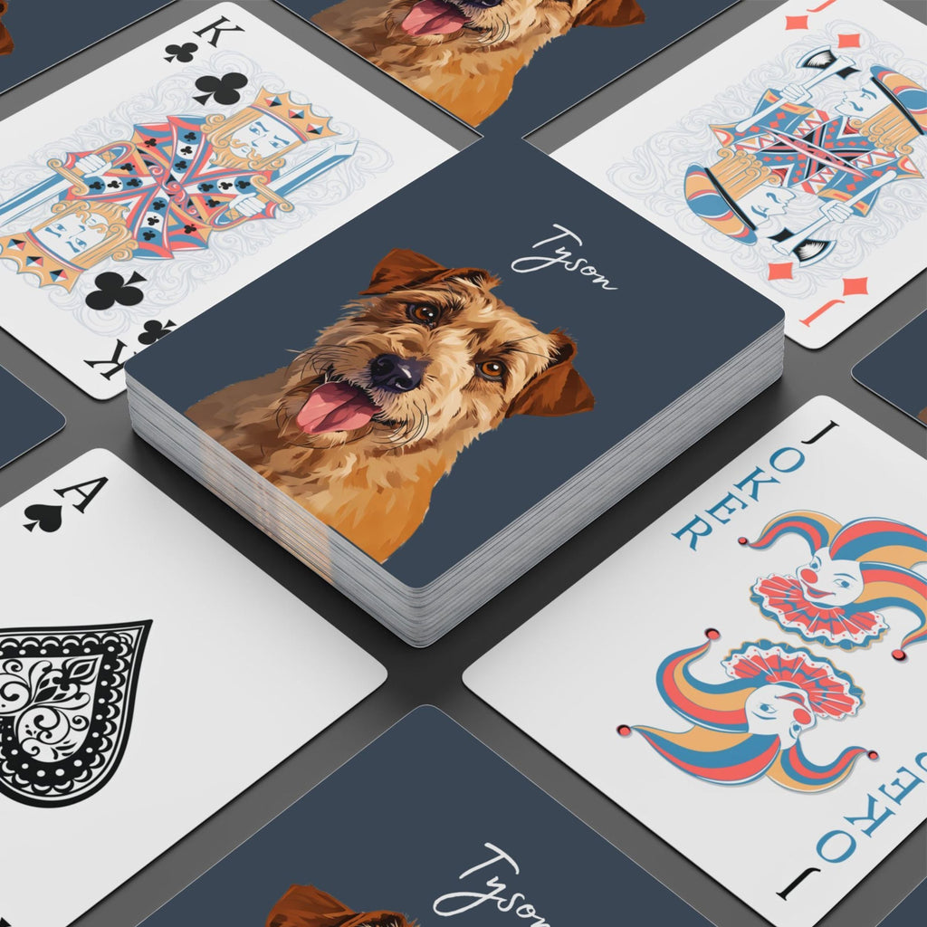 Custom Pet Playing Cards - Pet Photo