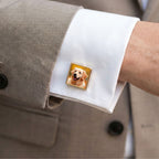 Custom Pet Photo Cufflinks Using Photo - Pet Face
